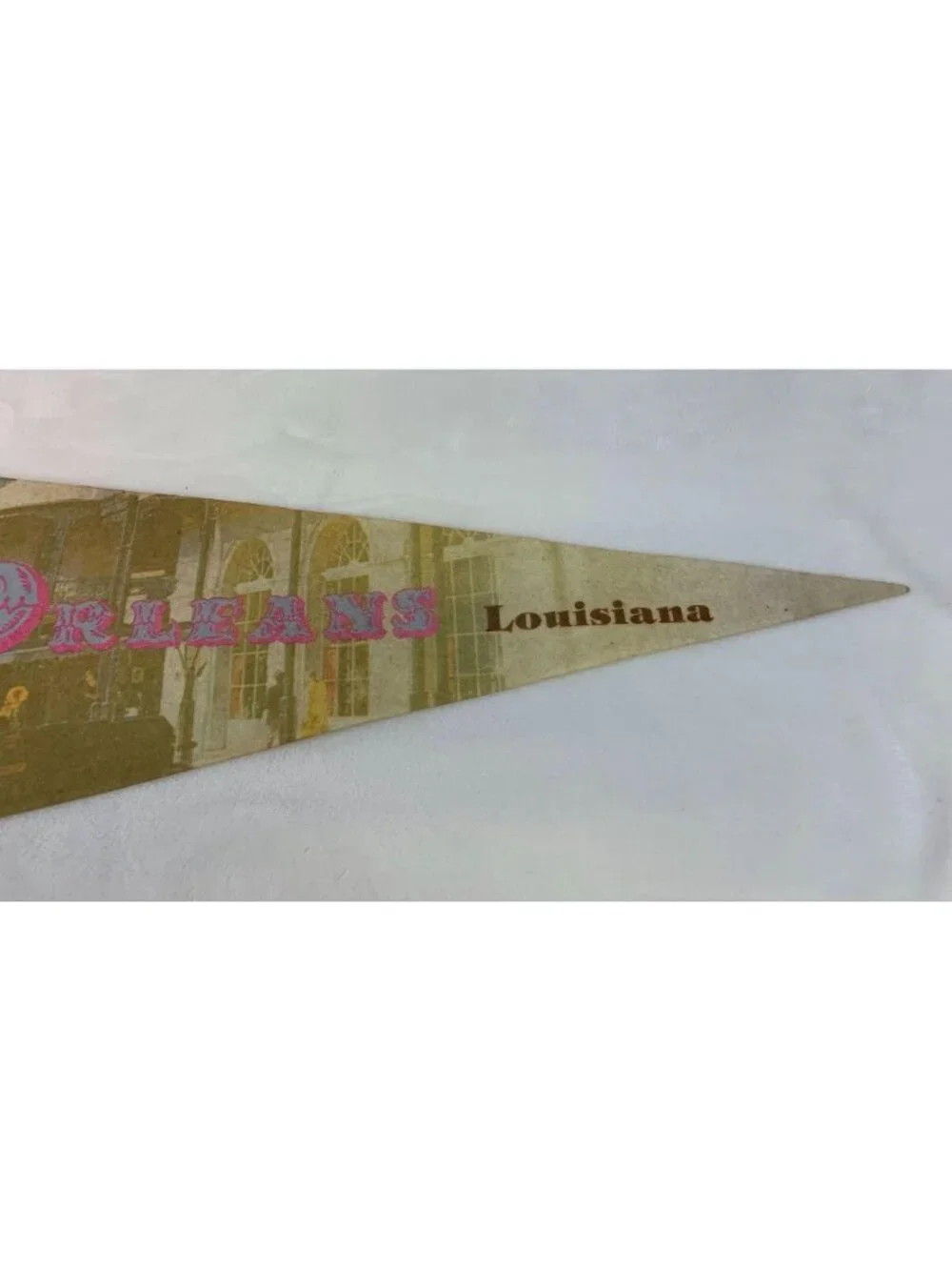 Vintage New Orleans Louisiana pennant